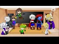 Undertale react to sans stronger than you. ||My AU||