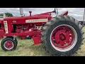 Farmall 450 Model Row Crop Tractor 4 6L 4-cyl 51 HP Gas LP or Diesel Engines - Mfg from 1956-58