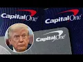 Capital One says it closed several Trump accounts for anti-money laundering reasons