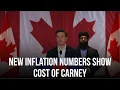 LIVE New Inflation Numbers Show Cost of Carney