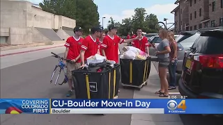Move In Day For CU Boulder