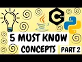 5 Must Know Programming Concepts That Almost Nobody Knows PART 2