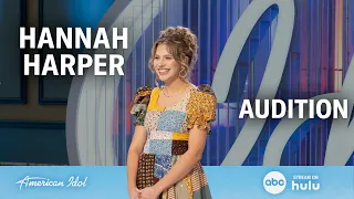 hannah harper auditions with original song about her postpartum depression american idol