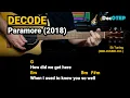 Decode - Paramore 2008 Easy Guitar Chords Tutorial with