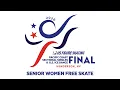 Senior Women Free Skate 2026 Pacific Coast Sectional Singles Final