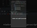 window alert math in a JavaScript in Html and CSS and JavaScript