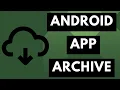 Download Lagu Hoe archiveer ik applicaties op Android?