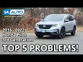 Top 5 Problems Honda Pilot 3rd Generation 2016-2022