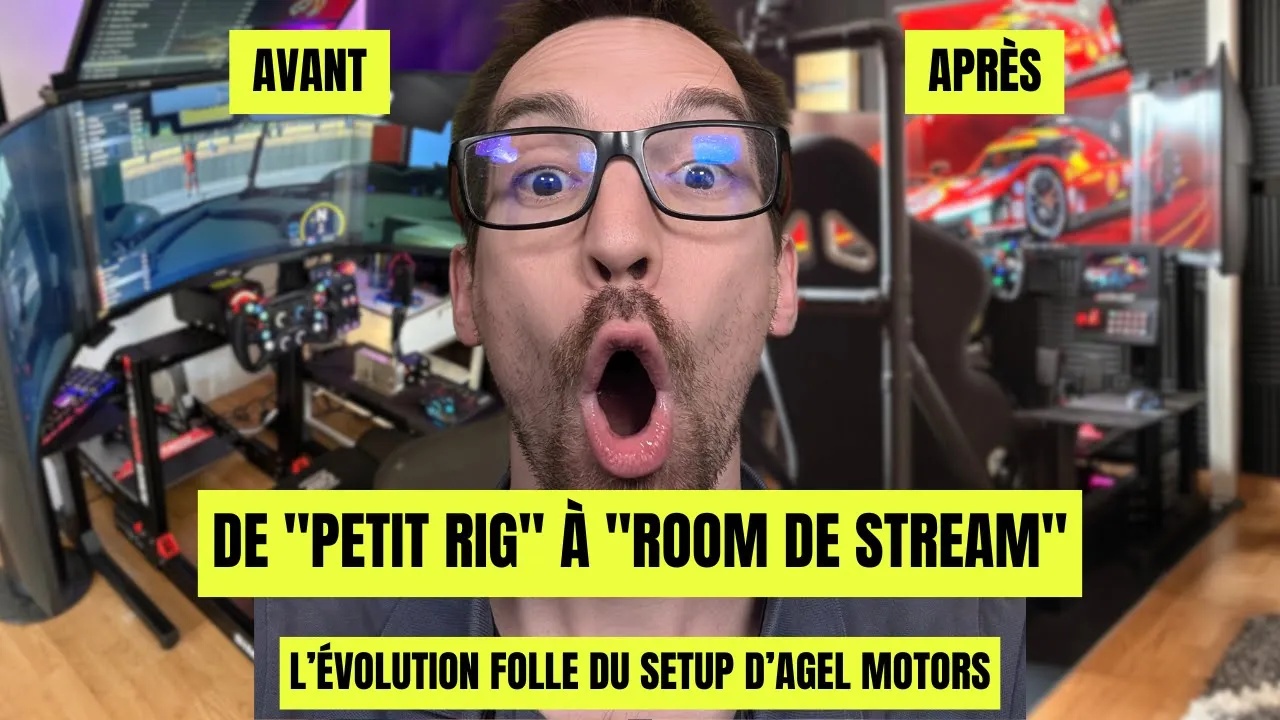 De “Petit Rig” à “Room de Stream” : L’Évolution du Setup d'@AJEL_Motors !