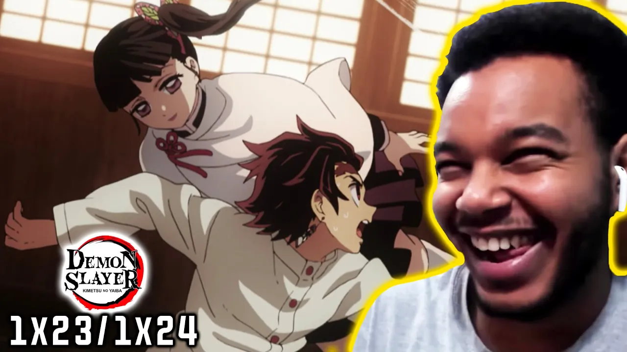 Demon Slayer Season 1 Episode 23 "Hashira Meeting" & Episode 24 "Rehabilitation Training" REACTION!