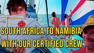 SAILING AFRICA’S FORGOTTEN COAST with OUR SUPERYACHT CREW