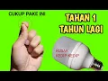 PASTI SEMUA BARU TAU !!! HANYA DENGAN KOMPONEN INI LAMPU LED MATI BISA NYALA DAN AWET SEPERTI BARU