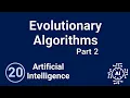Artificial Intelligence - Evolutionary Algorithms part 2