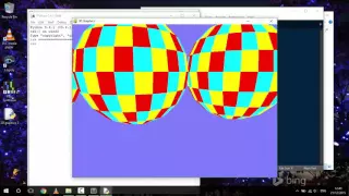 Python 3D Spheres