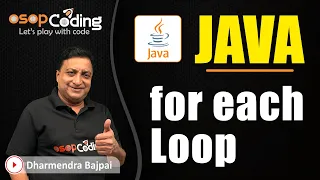For Each Loop In Java Enhanced For Loop Java for Beginners Loop