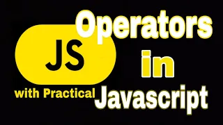 Javascript Operators Types of Operators in Javascript Hindi Lecture-5