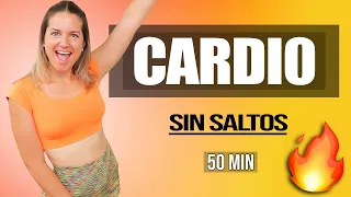 🤩 Cardio Routine to Burn Fat Without Impact! 🔥 50 Minutes 🔥