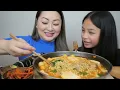 Paldo Spicy Hwa Ramen Noodle and Rice Cakes with Kimbap | Sissi&Emma