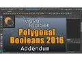 The Maya Toolbelt - Polygon Booleans in Maya 2016