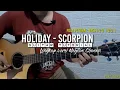Download Lagu Holiday - Scorpion Tutorial (Chord Melodi \u0026 Petikan Lengkap) Versi Megilan Channel