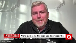 Piața Victoriei, cu Tudor Mușat: Candidatura lui Nicușor Dan la președinție