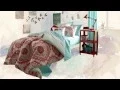 Anthology Bungalow Reversible Comforter Set in Coral