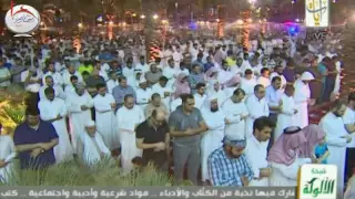 سورة النجم للشيخ ناصر القطامي ليلة 27 رمضان 1437هـ من قناة آيات 