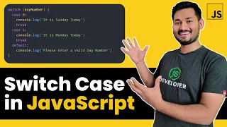 Switch Statement in JavaScript Switch Case The Complete JavaScript Course Ep 15