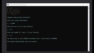 Compound Interest Calculator in C with source code Source Code Projects
