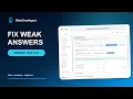 AI Chatbot Knowledge Optimizer Tutorial Fix Weak Answers