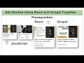 Create a Fully Decoupled React Application Using React and Drupal Together Decoupled Drupal