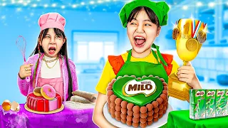 ĐẠI CHIẾN BÁNH KEM, BÚP BÊ VÀ SUZY TRANH TÀI