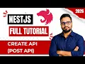 NestJS Course in Hindi CRUD API - Create Post API