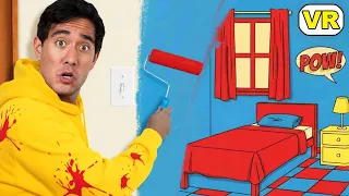 I Turned My House Into A Comic Book!