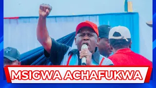 MSIGWA ASHINDWA KUJIZUIA POLISI ARUKA NAO / AWASHUKIA CCM...