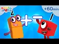 Learn Addition and Subtraction Level 1 Learn to Count Maths Cartoons for Kids Numberblocks