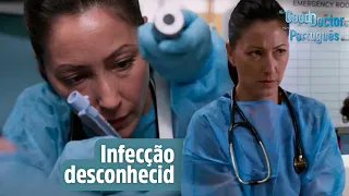 Shaun enfrenta uma infecção desconhecida | The Good Doctor em Português