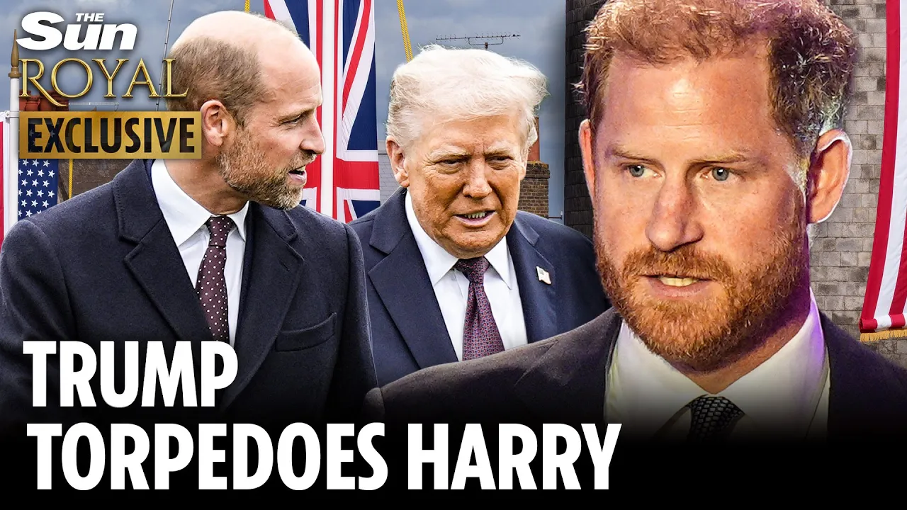 Trump’s pointed praise for Prince William TOTALLY scrubbed Harry out of history books