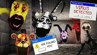 fnaf virus is here on minecraft bedrock 