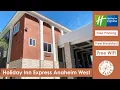 Holiday Inn Express Anaheim West Review Room Tour Free Breakfast Knotts Disneyland