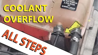 2013 Ford Escape Coolant Overflow Hose Replacement HOW TO ESCAPE