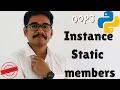 Python Skill Series Instance Static member variables