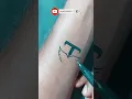 Download Lagu Amezing t letter tattoo #art #drawing #painting #tattoo #trending #artist #viral #bholenath #cute