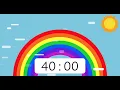 Rainbow Timer 40 Minute