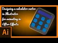 Designing a Calculator Icon Vector Illustrator