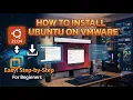 How to Install Ubuntu on VMware Step-by-Step Guide For install Wazuh EP1
