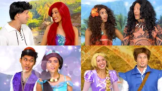 Princess Music Medley Arial Moana Rapunzel and Jasmine