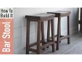 How to Build a Counter Height Bar Stool with a Curved Seat for 10