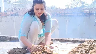  cowmilking villagelife cleaning cleaningvlognew desifamily 