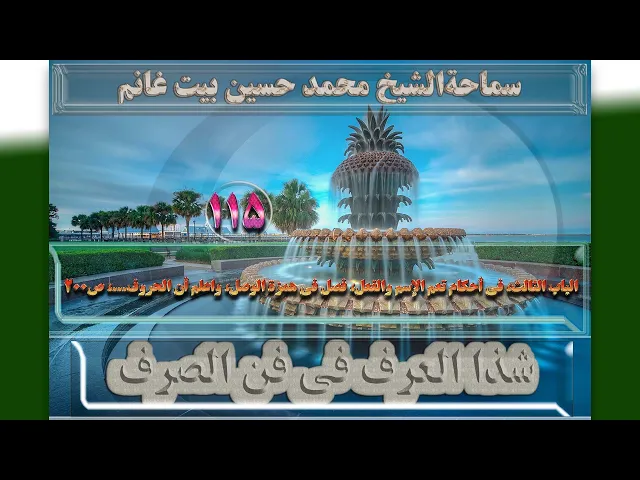 ⁣115 الباب الثالث،فی أحکام تعم الإسم والفعل،واعلم أن...،ص200 - الأستاذ: سماحةالشیخ محمد حسین بیت غانم
